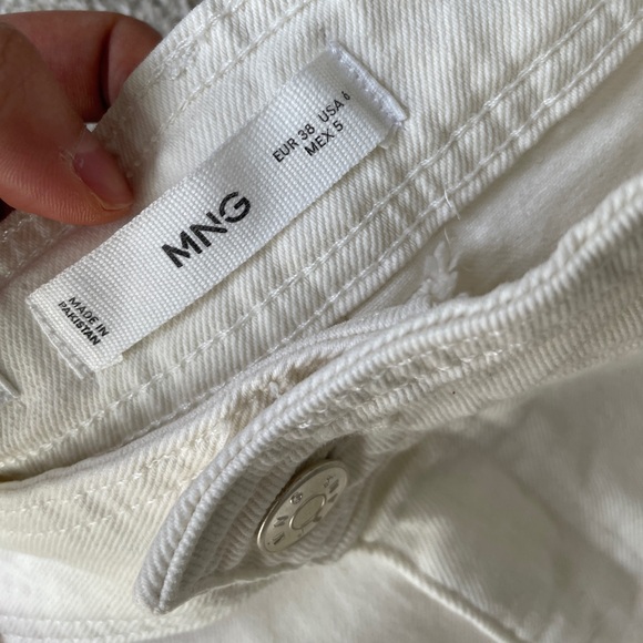 Mango white denim jeans Catherine - Picture 3 of 4